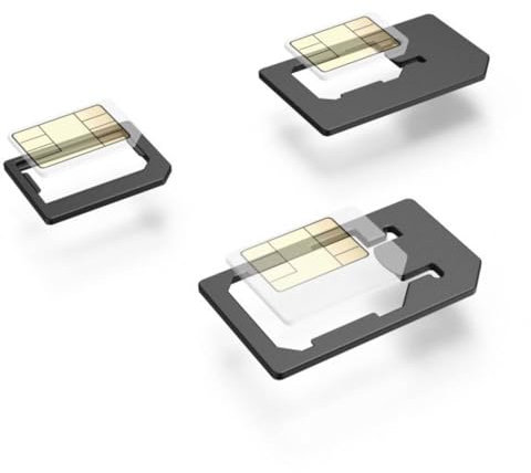 Hama SIM-Kartenadapter, 5-teiliges Set