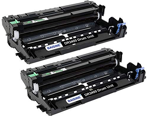 BAISINE 2-Pack Trommel Kompatibel für HL-L5100dn DR-3400 DR3400 Drum für HL-L5100DNTT DCP-L5500dn MFC-L6800dw DCP-L6600DW HL-L5000D HL-L5200DW HL-L6250DN HL-L6300DW HL-L6400DW (Nicht Toner)