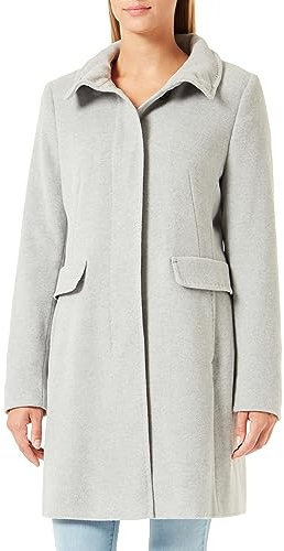 Gil Bret Damen Paula Jacke Wolle, 9708 Light Silver Melange, 36 EU