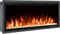 Wärme Firebox Panoramic 36-36/92cm Slim Frame Recessed Media Wall Inset Electric Fireplace with Multi Flame Colours 1400W/1600W (36)