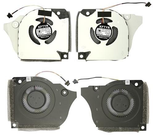 VENTILATEURS CPU & GPU COMPATIBLES POUR PC PORTABLE DELL INSPIRON G5-5590 / G7-7590 / G7-7790