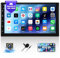 Android 13 Doppel-Din Autoradio Navi mit Bluetooth, 7 Zoll 2 Din IPS Touch Bildschirm Display mit Mirror Link für IOS/Android, 15 UI Bluetooth GPS WIFI EQ FM Radio USB Lenkradsteuerung +Rückfahrkamera