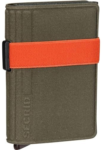 Secrid Geldbörse Bandwallet LIBA Green-Orange One Size