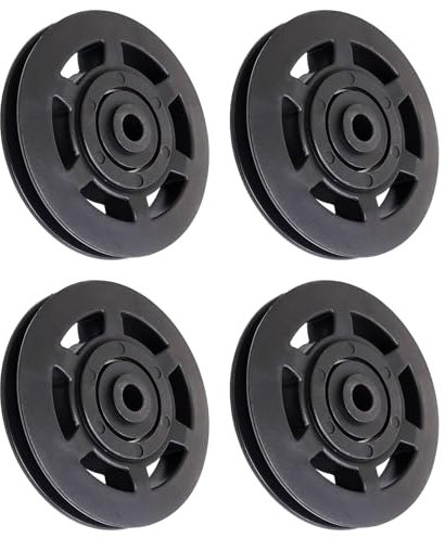 Young Wolf 2 Pairs (4pcs) Bearing Pulley Wheel Cable Gym Fitness Equipment 95mm