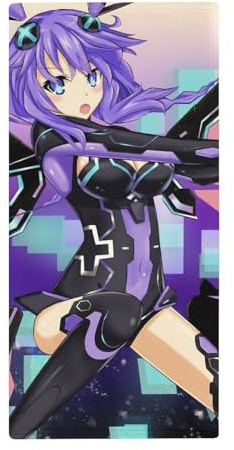 FZRTGOP Anime-Mädchen Handtücher Washclappen Handtuch Maschinenwaschbar Gästehandtücher Küchentücher 73x35cm