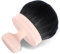 Qianyu Extra großer Make-up-Pinsel für Bronze-Mischung, selbstbräunender Rückenapplikator bietet makelloses Auftragen ohne Streifenbildung, Kabuki-Pinsel für makellose, ovale Gesichts-,