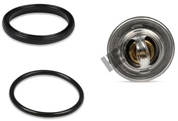 Hepu Thermostat, Kühlmittel Kompatibel mit Audi 100 C3 Avant Kombi Stufenheck Limo 80 B3 B4 A2 A3 Cabrio Coupe Ford Galaxy I MK Van Skoda Fabia 84-12