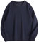 JokeLomple Herren Sweatshirt mit Rundhalsausschnitt - Oversized Sweatshirt für Herren Einfarbig Strickpullover mit Rundhals Kapuzenpullover Soft and Stylish Normale Passform Freizeit & Beruf