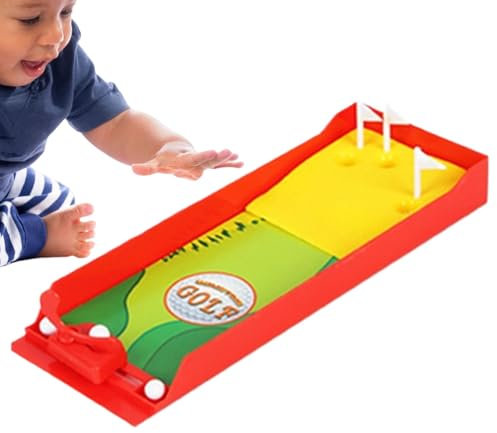 Desktop Games Table Top Tiny Sports Game - Basketball Golf Game, Stress Relief Gadgets and Toys, Fun Tabletop Game for Coworkers, Small Gift Stocking Stuffers for Office or Home