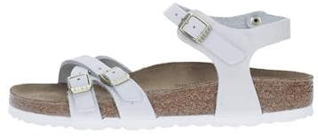 BIRKENSTOCK KUMBA 1029417 Antik-Weiss Weisse Damen Sandalen Schnallen Leder 38
