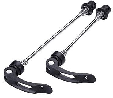 BBB Cycling Fahrrad Quick Release Schnellspansatz Schnellspanner Set Mountainbike Rennrad, Aluminium, One Size