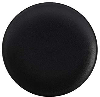 Maxwell & Williams Caviar Black Teller, Brotteller, Premium-Keramik, Schwarz, 15 cm, AX0066, 1 Stück