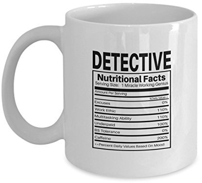 Detektiv Kaffee- und Teetasse Kaffeebecher Trinkbecher