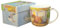 Emma Ball Beach Huts Bone China Mug