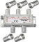 CableStop ® 4 Way Coax TV Aerial SAT Freeview Cable Splitter 5-1000 MHz