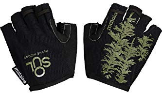 Maloja Reedm. Bike Handschuhe Schwarz - Kurze Funktionelle Fahrradhandschuhe, Größe XL - Farbe Moonless