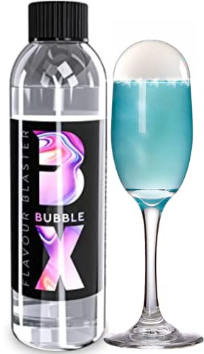 Bubble X Dekorative Seifenblasen für Cocktails Seifenblasenmischung (170.1 g, 1 Stück), platzende Blasen und Rauchblasen für Getränke und Cocktails - Barkeeper Zubehör - Funktioniert mit Barkeeper