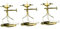 IMIKEYA 3St Öllampenständer für buddhistische Tempel Öllaterne Ol Lampen Dochtständer für Öllampen Öllampengestell Haushalt Dochthalter Komponente Halterung Dimmer