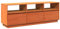 vidaXL TV Schrank, Fernsehschrank mit Stauraum, Fernsehtisch für Wohnzimmer Schlafzimmer, Lowboard TV Möbel, Modern, Massivholz Kiefer