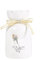 Glimmerday Vase en Céramique Blanc Personnalisé, Vase Cadeau Fête des Mères, Ronde, Résistant aux Intempéries, Arbre de Vie, 11,5 cm x 20 cm