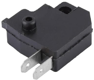 VOBOR Interruttore luce freno destro, cilindro principale, interruttore di arresto per freni idraulici, interruttore luce freno per moto a destra, premere il pulsante per Honda Suzuki Yamaha