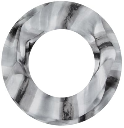 Majea Loop Schal Damen Schlauchschal Halstuch schmaler Loopschal (880050) (grau 18)