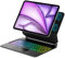 Clavier pour iPad Air 13 Pouces (M3 2025 / M2 2024)/ iPad Pro 12,9 (6e, 5e, 4e, 3e génération), Rétroéclairage 7 Couleurs, Pavé Tactile Multi-Touch, Conception Magnétique Flottante, AZERTY, Noir
