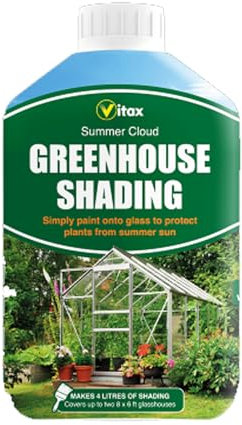Summer Cloud Greenhouse Shading Spray 500ml – Easy Apply Protective Coating for Glass, Acrylic & Polycarbonate – Reduces Sunlight & Heat – Weather Resistant, Easy to Remove, Plant Protection