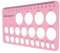 Tbest Soft Silicone Flange Size -KIT Exact Measurement Tool for Effective Pumping Comfortable Breastfeeding. Experience 2 Set for Breastfeeding