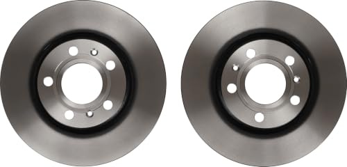 TRW DF6670 2x Bremsscheiben Kompatibel mit Volkswagen Phaeton (3D1, 3D2, 3D3, 3D4, 3D6, 3D7, 3D8, 3D9) 2002-2016 Hinterachse und Andere Fahrzeuge