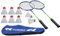HUDORA Badmintonset Winner HD-33 + 6 Ersatzbälle