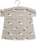 Sophie Allport - Sheep Peg Bag, Clothes Peg Storage Bag, Wooden Hanger, 100% Cotton