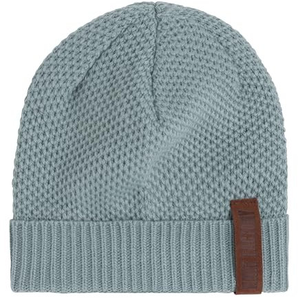 KNIT FACTORY - Jazz Mütze - Strickmütze für Damen und Herren - Beanie - Herbst & Winter Essentials - Zeitloses Mode-Accessoire - Wintermütze mit Wolle - Hochwertige Qualität - Stone Green