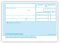 Privatrezepte A6 quer, 200 Blatt, chipkartengerecht, mit PZN Feld, blau, 80 g/m²