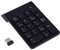 Yoidesu Teclado numérico inalámbrico portátil 2.4G Auto Sleep 18 teclas Teclado numérico silencioso inalámbrico con mini receptor USB para computadora portátil, computadora de escritorio, Pro,