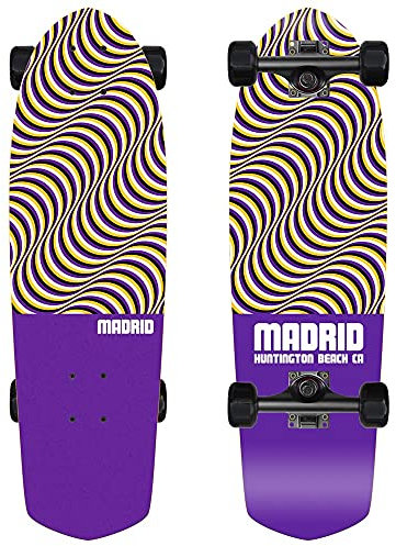 Madrid Picket 28.5 Cruiser Complete, Skateboard, Illusion Purple