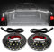 Kraumi 36W LED Strip für Pritschenwagen, 180 LEDs 12V LED Arbeitsscheinwerfer IP68 Wasserdicht Offroad Zusatzscheinwerfer für RV Markisenlicht, LKW Ladefläche, Seitentürlicht(2 STK)
