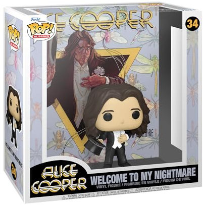 Funko Pop! Albums: Alice Cooper - WTMN - Vinyl-Sammelfigur - Geschenkidee - Offizielle Handelswaren - Spielzeug Für Kinder und Erwachsene - Modellfigur Für Sammler und Display