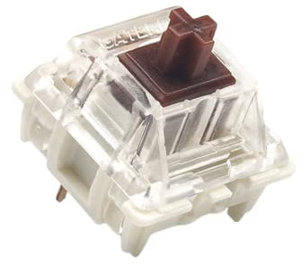 Pack of Gateron ks-9 G PRO Switches for Mechanical Gaming Keyboards | Plate Mounted | Pre Lubed (Gateron PRO Brown, 65 Pcs)