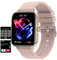 Fitnessuhr Damen Uhr mit Blutdruckmessung Pulsuhr Fitness Tracker Smartwatch Smart Watch mit Whatsapp Funktion Uhren Telefonieren mit Lautsprecher Schrittzähler Damenuhr Sportuhr Rosegold Rosa