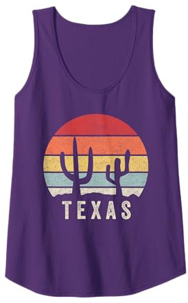 Retro Texas Hemd Vintage Kaktus Desert Tank Top