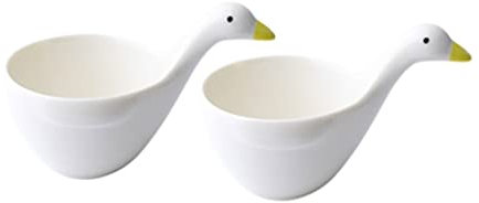 moisture Sauce Boat Gravy Bowl Porcelain Ceramic Sauce Jug Gravy Boat Porcelain Saucier Sauce Tray Seasoning Hold Dining Table Gravy Bowl Gravy Ladle Gravy Boat (Color : Two pieces)