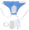 Colector de orina de silicona, 1000 ml, 2000 ml, bolsa de drenaje de orina portátil reutilizable a prueba de fugas, soporte para orinal portátil, bolsa de recolección de orina para mujer