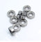 KIRANDY Kugellager Griff Lager 8x14x4 mm Miniaturlager MR148ZZ for starken Drill Pinsel Handstück MR148 ZZ-Nagel-Kugellager Rillen