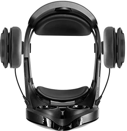 Globular Cluster Stereo VR Headphones Custom Made for Meta Quest Pro-Fully Immersive Improved Audio Experience with Deep Bass 3D 360 Degree Drivers - Clip On Design Easy to Install and Remove