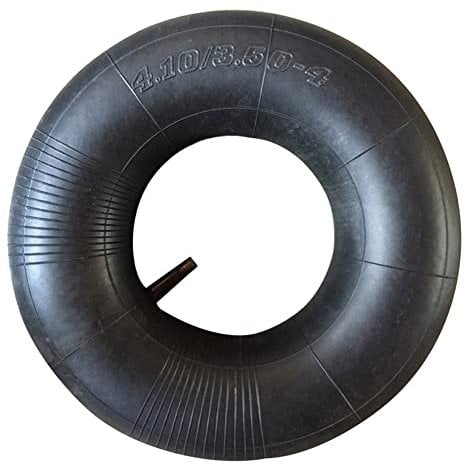 2PCS Wheelbarrow Inner Tubes 4.10/3.50-4 4 inch Inner Tubes with TR-13 Straight valve for Hand Trucks,Carts Replacement Inner Tubes
