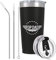 BestaFiesta Birthday Gift for Dad Top Dad Thermal Mug Insulated Travel Cup Coffee Mug Dad's Gift's Birthday Gifts Daddy Gifts Presents for Dads from Son from Daughter
