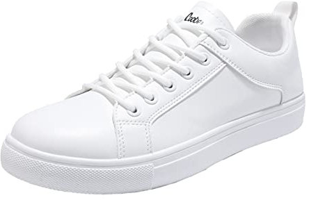 Herren Sneaker Weiß, Schuhe Herren Laufschuhe Casual Sportschuhe Bequem Turnschuhe Leichtgewichts Outdoor Joggingschuhe Straßenlaufschuhe Einzelne Schuhe Freizeitschuhe Wanderschuhe Sneaker Slip-on