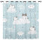 YUANZU Katze Vorhänge Jungen Mädchen Schlafende Tiere Ösen Gardinen mit Blickdichte Vorhang Kälteschutz Blackout Curtain Kinderzimmer Schlafzimmer Verdunkelung Fenster, 2 Stück, H 260 x B 200 cm