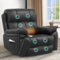YONISEE Lift Chair Recliners for Elderly, Recliner Chair with Massage & Heat, Extended Footrest, Oversized Recliners Armchair Lounge Sofa with Type C+USB Ports, Hidden Drink Holders, Dual Side Pockets